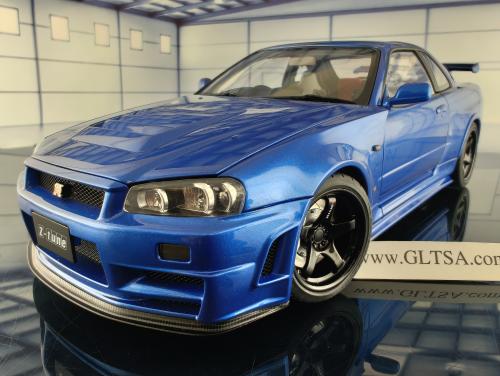 Nissan Skyline GT-R (R34) Z-tune Bayside Blue 1:18...