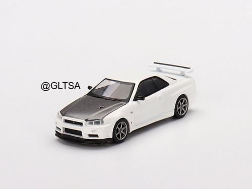 Nissan Skyline GT-R (R34) V-Spec II N1 White 1:64...