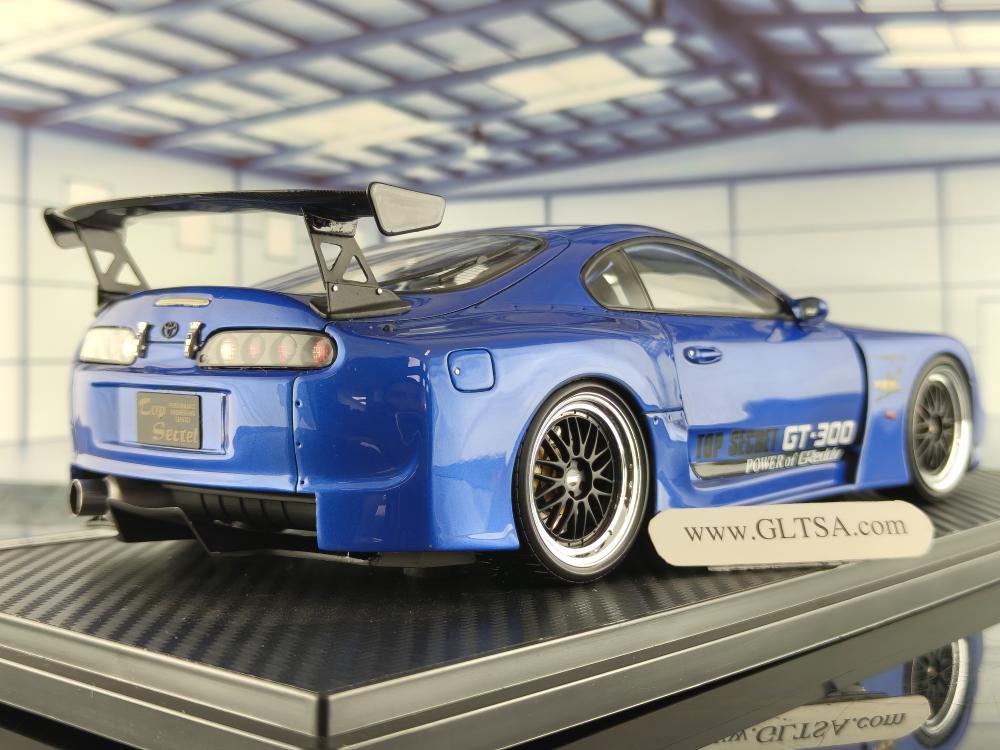 【WEB70台限定】IG2652 1/18 TOYOTA SUPRA IG2652 LB-Works Toyota Supra (A90) Matte Black with Mr. Kato