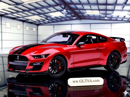 Ford Mustang Shelby GT500 Rapid Red 1:18 AUTOart 73098