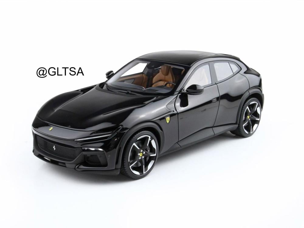 ミニカー　1/18 Ferrari Purosangue Black Purosangue Met ケース無 [P18219C] 1/18 BBR Ferrari Purosangue (Nero Purosangue Metallic Black