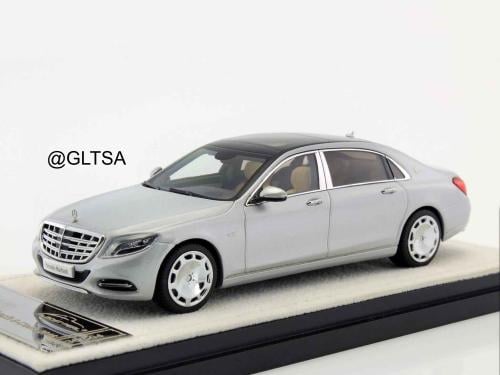 Mercedes-Benz Maybach S-Class Iridium Silver 1:43 Almost Real 420103