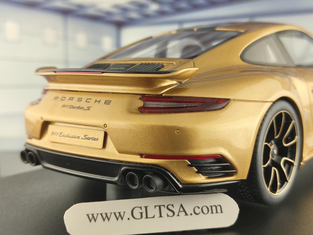 Porsche 911 (991.2) Turbo S Gold Metallic 1:18 GT Spirit