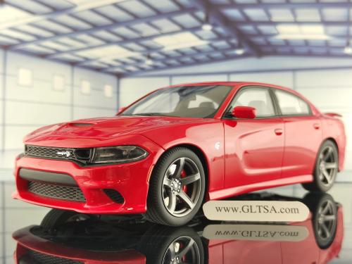 RARE DODGE CHARGER SRT HELLCAT TORCH RED 1:18 GT S...