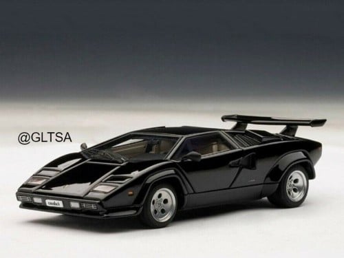 Lamborghini Countach 5000s 1982 Black 1:43 AUTOart 54532