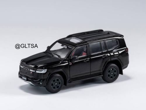 Toyota Land Cruiser LC300 Black 1:64 GCD KS-042-158