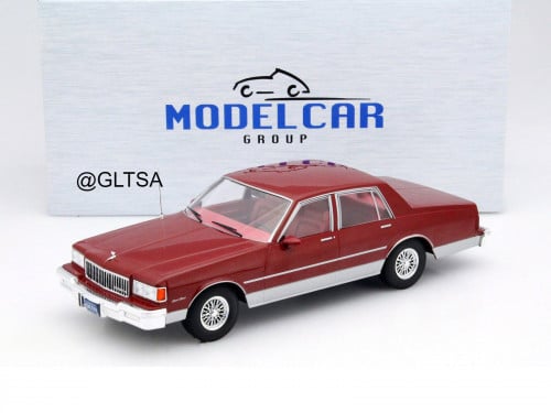 RARE Chevrolet Caprice 1985 Dark Red 1:18 MCG MCG18040