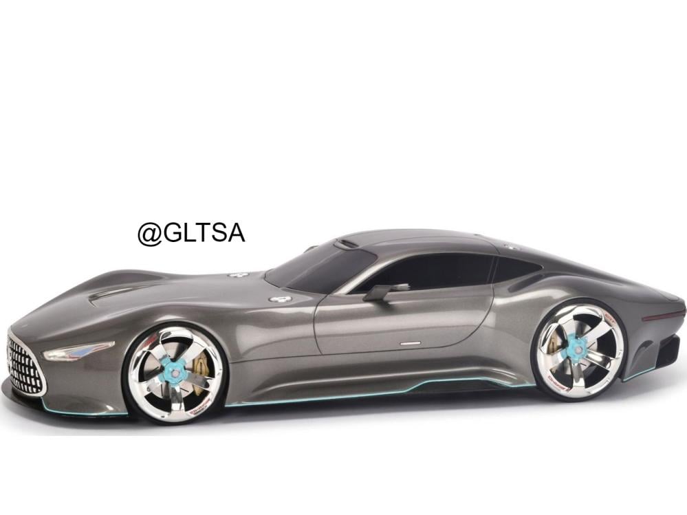 1/43 Mercedes-Benz Showcar Vision AMG OEM Silver | eBay