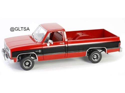 Chevrolet K10 Scottsdale 1984 Apple Red & Midngiht...