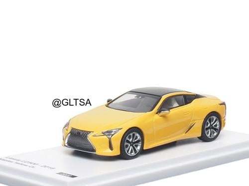 Lexus LC500 Naples Yellow CL 1:64 Almost Real 670304001