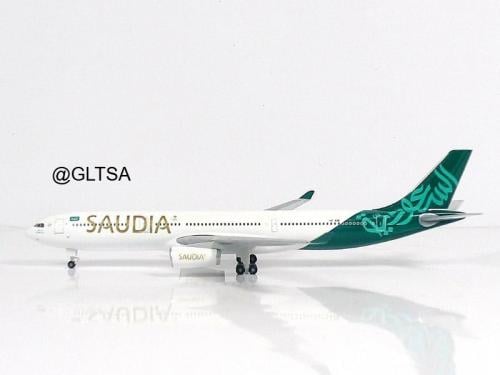 Saudi Arabian Airlines Airbus A330-300 National Day HZ-AQE 1:500 Sky500 0840SA