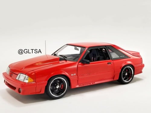 RARE Ford Mustang GT Street Fighter 1988 Red 1:18...
