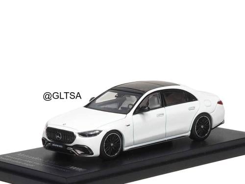 Mercedes-AMG S63 E Performance Opalith White Bright 1:64 Almost Real 620103001