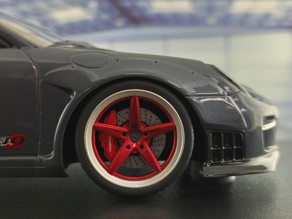 Porsche 991 (997) LB-Works Grey 1:18 GT Spirit GT463 LIMITED
