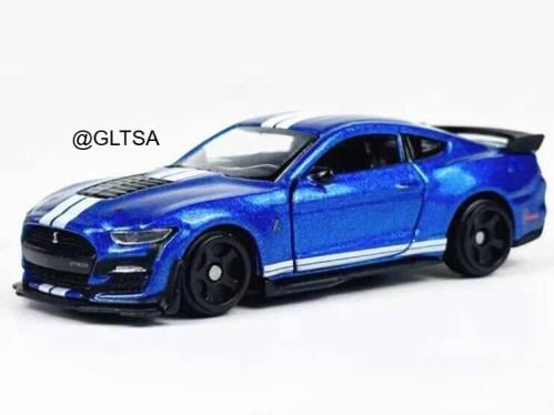 Ford Mustang Shelby GT500 Blue 1:64 Bburago