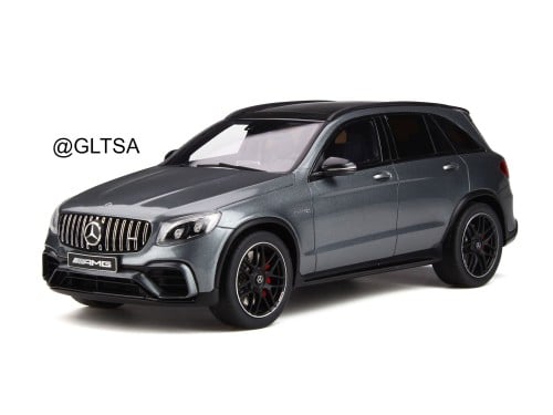 RARE PRE-OWNED With NOTES Mercedes-AMG GLC 63 S Grey 1:18 GT Spirit GT231 LIMITED 999 PCS