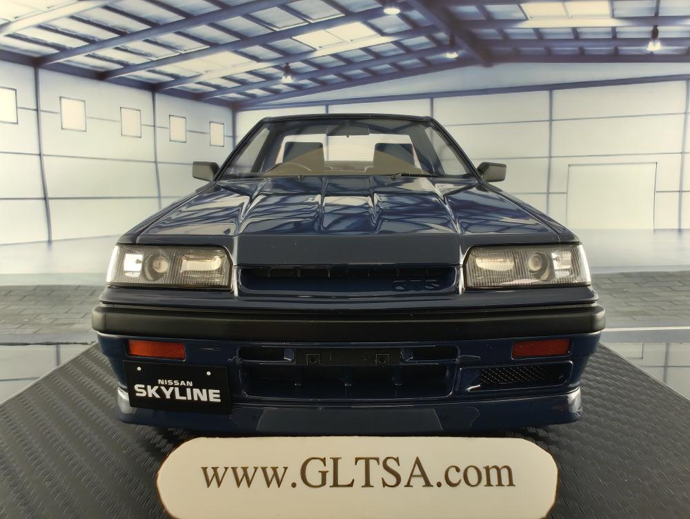Nissan Skyline GTS-R (R31) Blue Black 1:18 Ignition Model IG3508