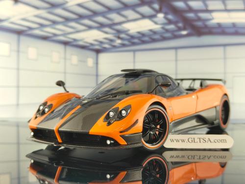 Pagani Zonda Cinque Coupe Arancio St. Tropez (Orange) 1:18 Almost Real 850603001 LIMITED 1008 PCS