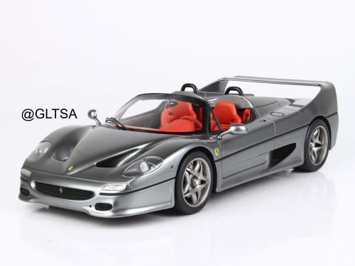 Ferrari F50 Coupe 1995 Spider Version Grey 1:18 BBR P18190F1 LIMITED -  الهوايات الذهبية لمجسمات السيارات والريموت