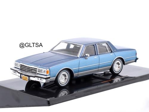 RARE Chevrolet Caprice 1981 Blue Metallic 1:43 Ixo CLC558N.22