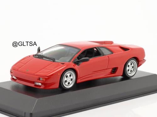 Lamborghini Diablo 1994 Red 1:43 Minichamps 940103570