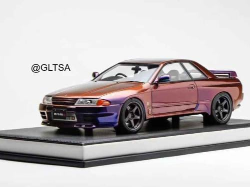 ミニカー Nissan Skyline 2000 GT-R 1/18 IG3613 Nissan Skyline 2000 GT-R (KPGC10) Silver 1:18 Ignition Model