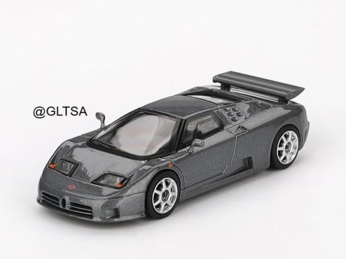 Bugatti EB110 Super Sport Grigio Scuro 1:64 MINI GT MGT01002-CH