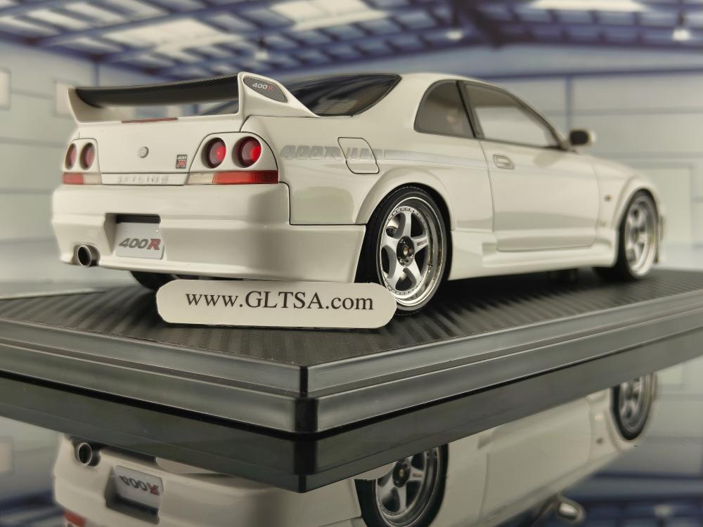 Nismo R33 GT-R 400R White 1:18 LB-WORKS Ignition Model Nismo R33 GT-R 400R White 1:18 LB-WORKS Ignition Model