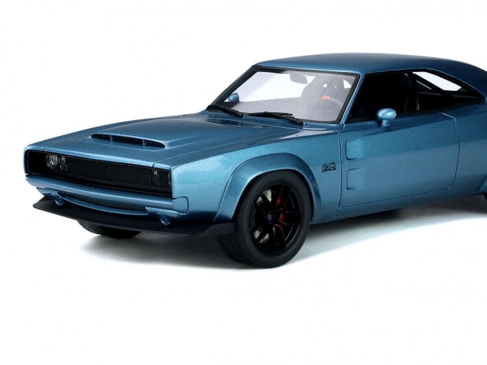 DODGE SUPER CHARGER CONCEPT Blue 1:18 GT Spirit GT841 LIMITED - الهوايات  الذهبية لمجسمات السيارات والريموت