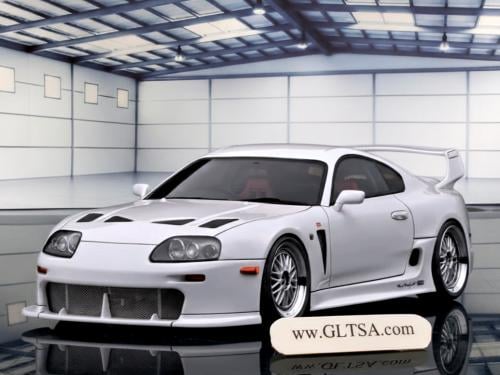 Toyota Supra (A80) TRD 3000GT White 1:18 Ignition Model IG3597