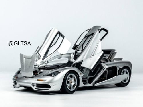 McLaren F1 XP5 Silver 1:18 LCD Models LCD18014-SI