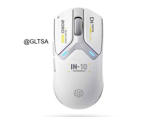 Inphic IN10P Wired and Wireless Gaming Mouse White
