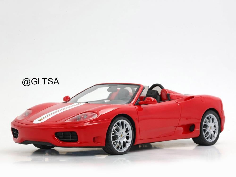 Ferrari 360 Modena Spider Automatic Gear Red 1:18 BBR P18233AST