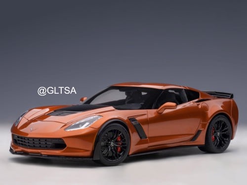 Chevrolet Corvette C7 Z06 Daytona Sunrise Orange 1:18 AUTOart 71259