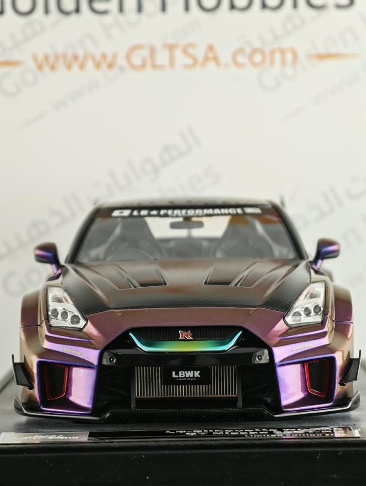 Nissan GT-R GTR 35GT RRS Purple 1:18 IVY LIMITED | Golden Hobbies