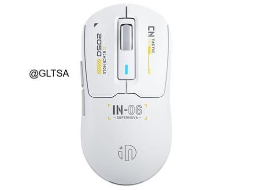 Inphic IN6 Wired and Wireless Gaming Mouse White