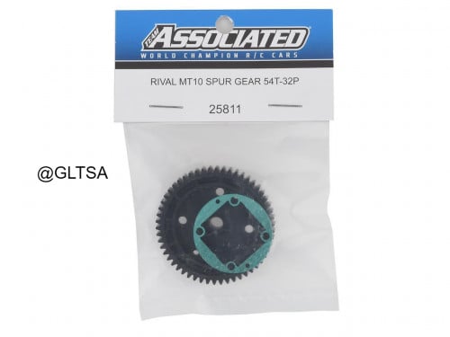 Team Associated Rival MT10 Spur Gear (54T) for RC ASC25811