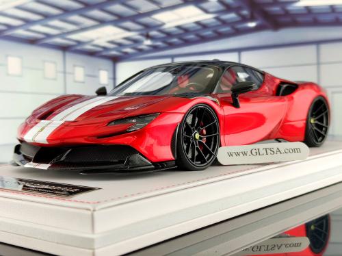 RARE Ferrari SF90 Novitec Metallic Red 1:18 Ivy IM1818K LIMITED 88 PCS