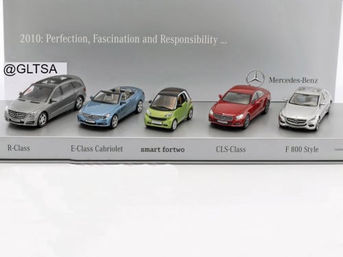 RARE Mercedes-Benz R-E-Smart-CLS-F800 2010 1:43 Norev Minichamps Schuco Spark LIMITED 450 PCS