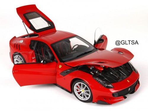 RARE Ferrari F12 TDF Red Rosso Corsa 322 1:18 BBR BBR182101DIE