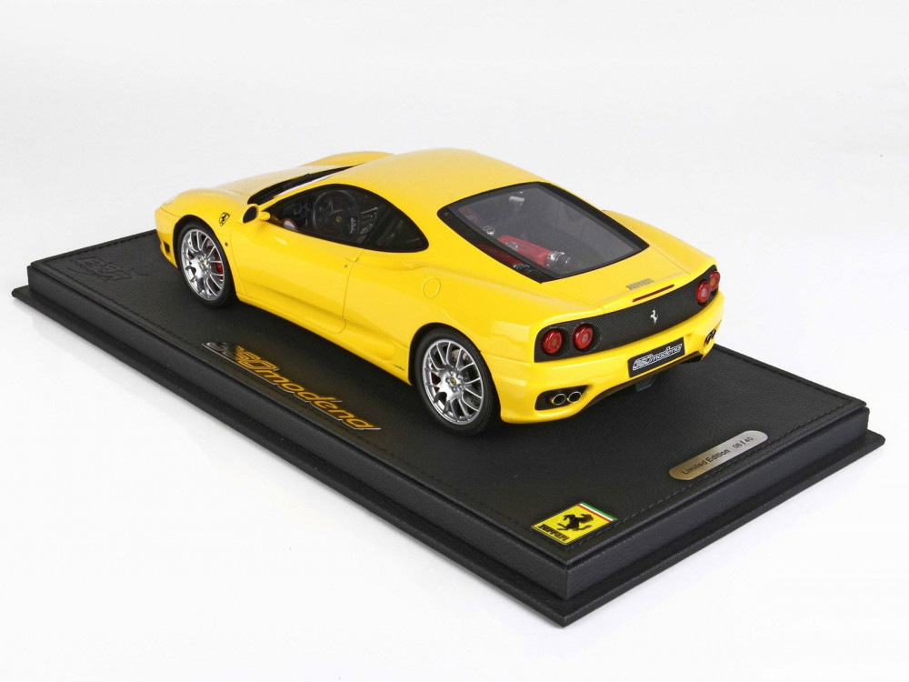 Ferrari 360 Modena 1999 Yellow Modena 322 1:18 BBR P18205D