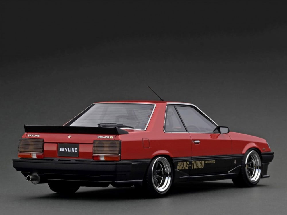 Nissan Skyline 2000 RS-X Turbo-C (R30) Red Black 1:18 Ignition Model -  الهوايات الذهبية لمجسمات السيارات والريموت