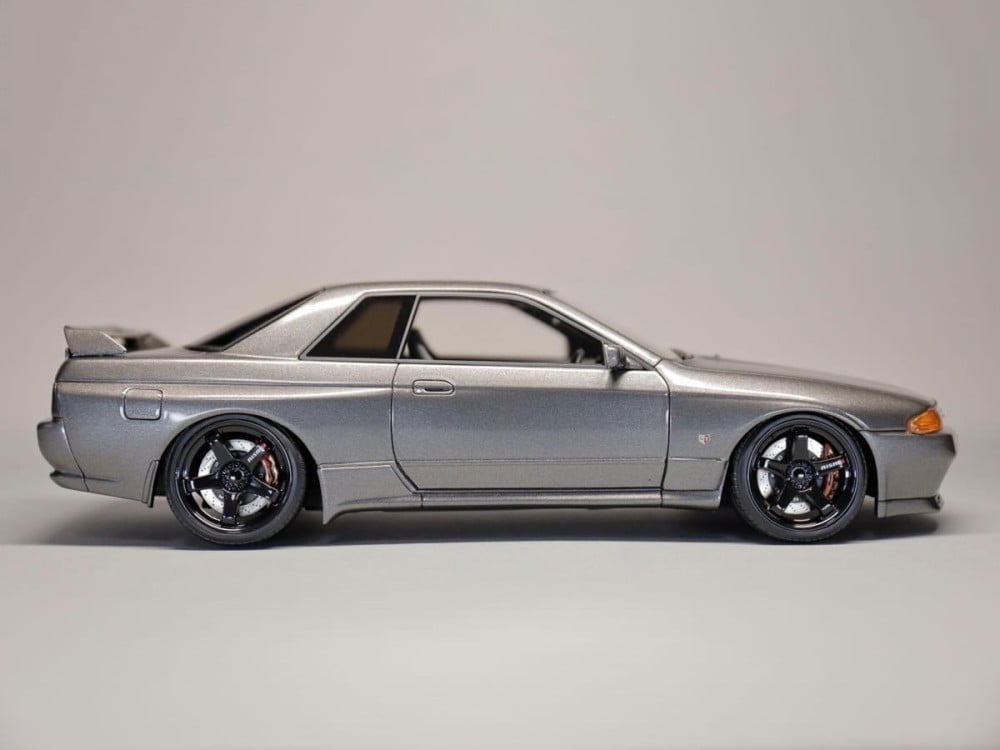 RARE Nismo BNR32 CRS Gun Metallic 1:18 Ignition Model IG2411 - الهوايات  الذهبية لمجسمات السيارات والريموت