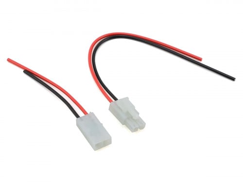 Tamiya 7.2V NiMH Connector Set w/Wire Leads (Male & Female) for RC TAM50106