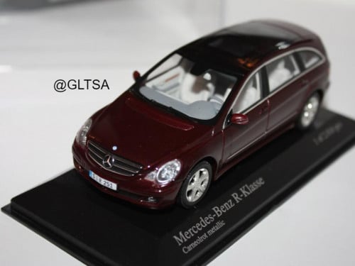 RARE Mercedes-Benz R-Class 2006 Red Metallic 1:43 Minichamps 400034600 LIMITED 2016 PCS