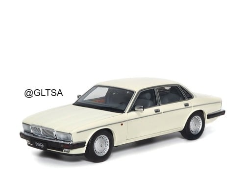 Jaguar Daimler XJ6 (XJ40) 1986 Glacier White 1:18 Almost Real 810542 LIMITED 1008 PCS