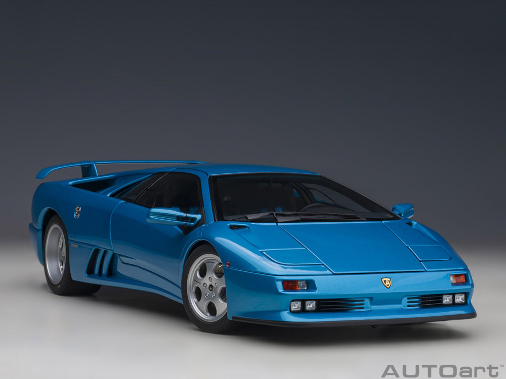 Toys & Games Diecast Cars, Trucks & Vans AUTOart AUTOART Lamborghini Diablo  SE 30th Anniversary Edition Blu Sire 1:18*Brand New!! 