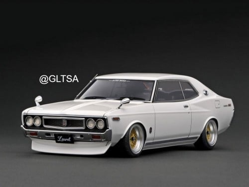 Nissan Laurel 2000SGX (C130) White 1:18 Ignition Model IG3038