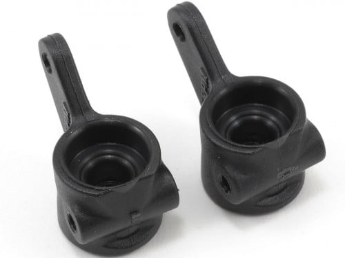 RPM Front Bearing Carrier Set ( Black) for RC RPM80372