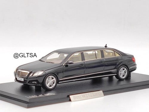 RARE Mercedes-Benz W212 Lang Binz Limousine Black 1:43 GLM Models GLM203502 LIMITED 299 PCS